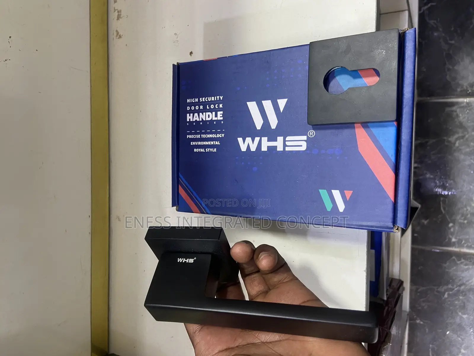 WHS Premium Black Door Handle - ZR - 811 Series