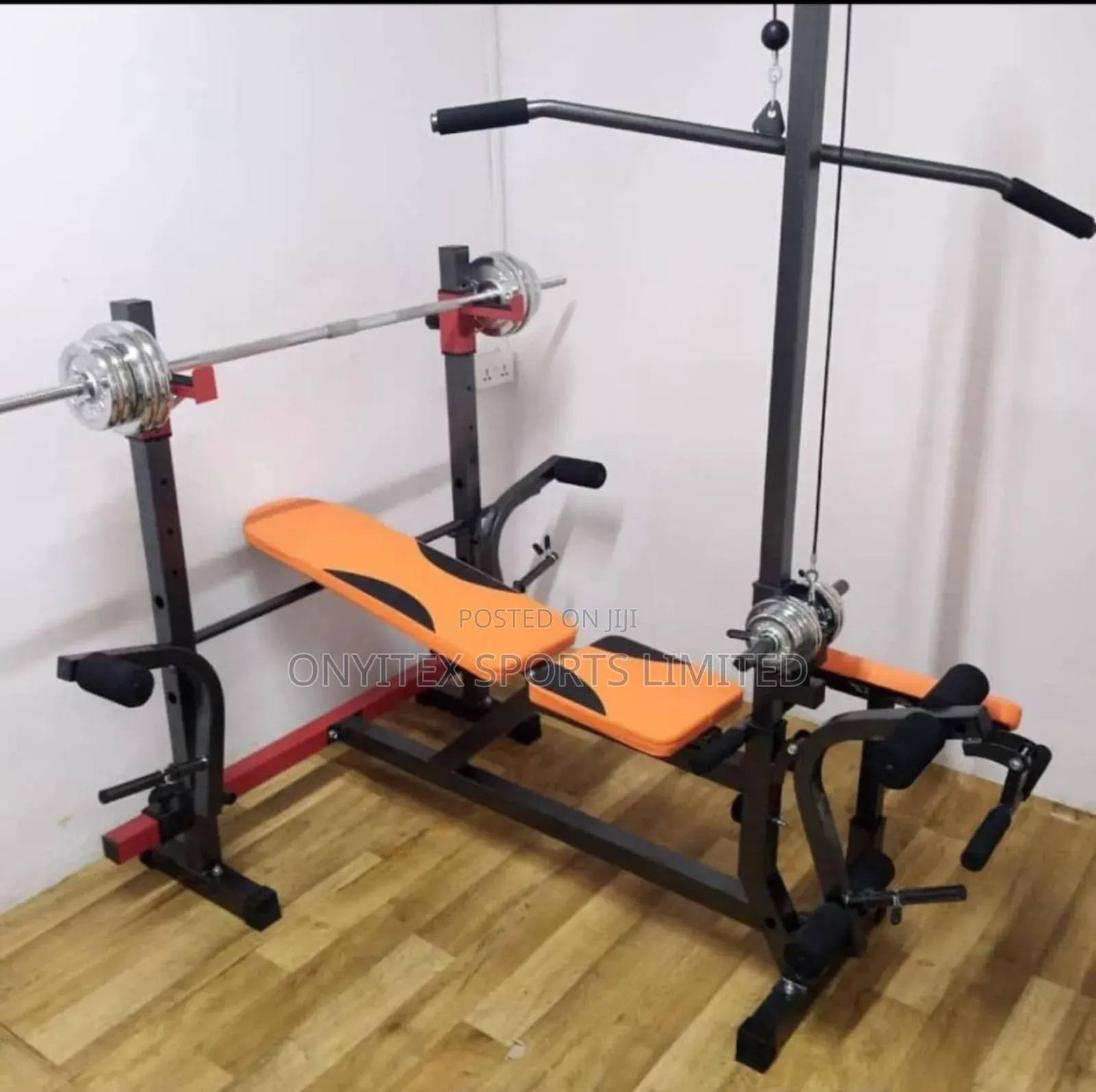 Weight Bench With Latpool