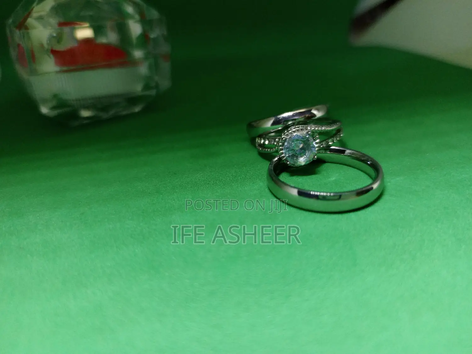 Couples Set Of Ring 0001 - Silver
