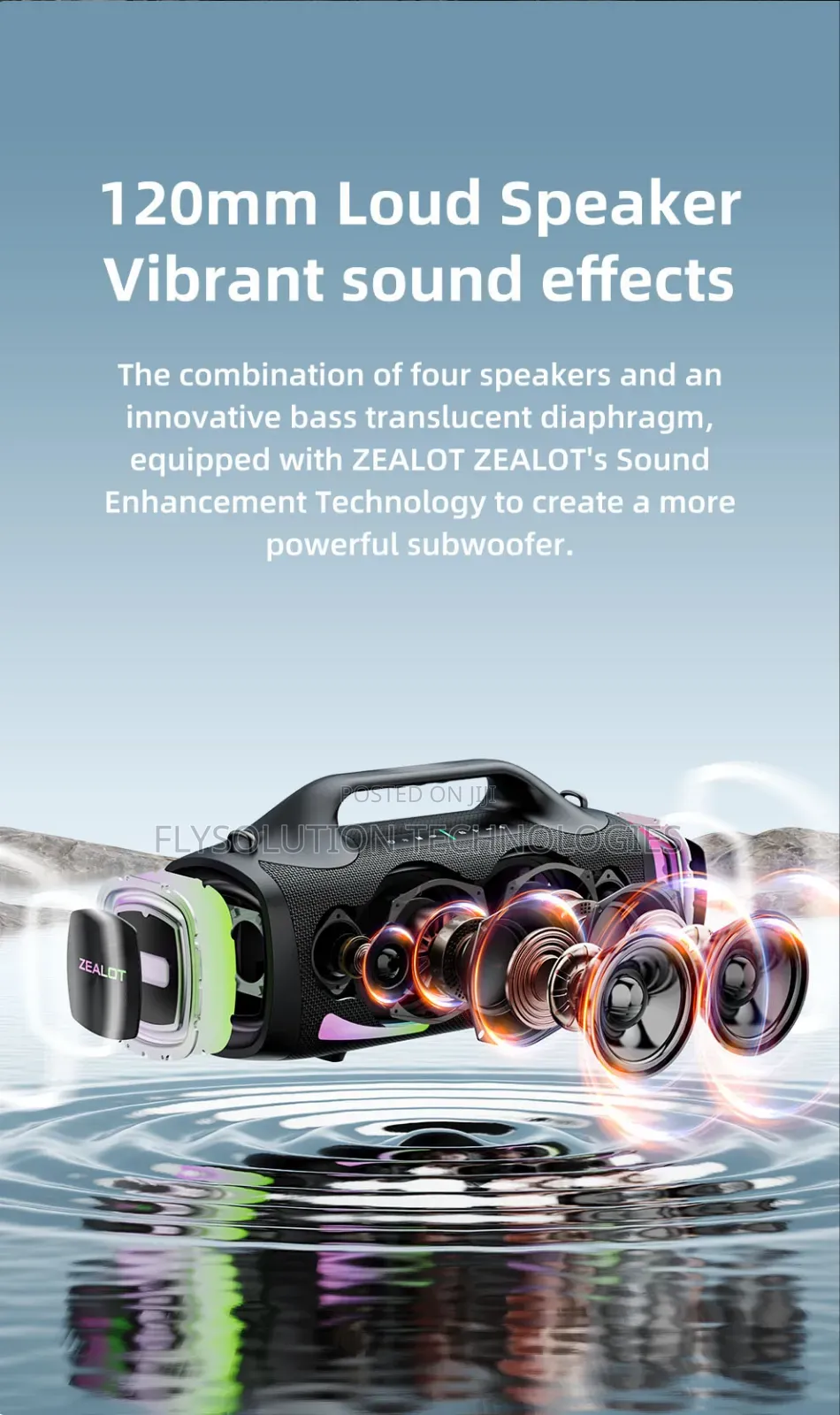 Zealot S79 Bluetooth Portable Speaker