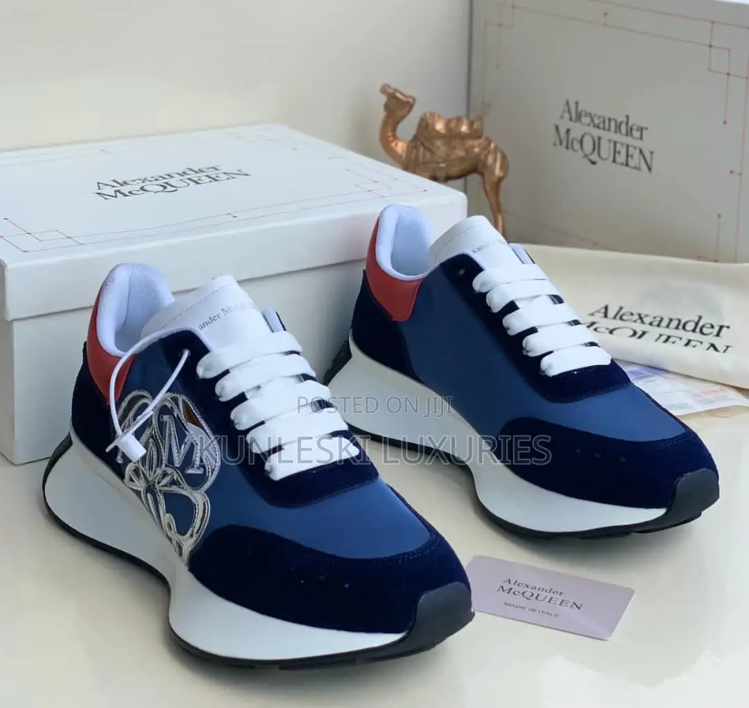 Original Alexander McQueen Men Luxury Sneakers