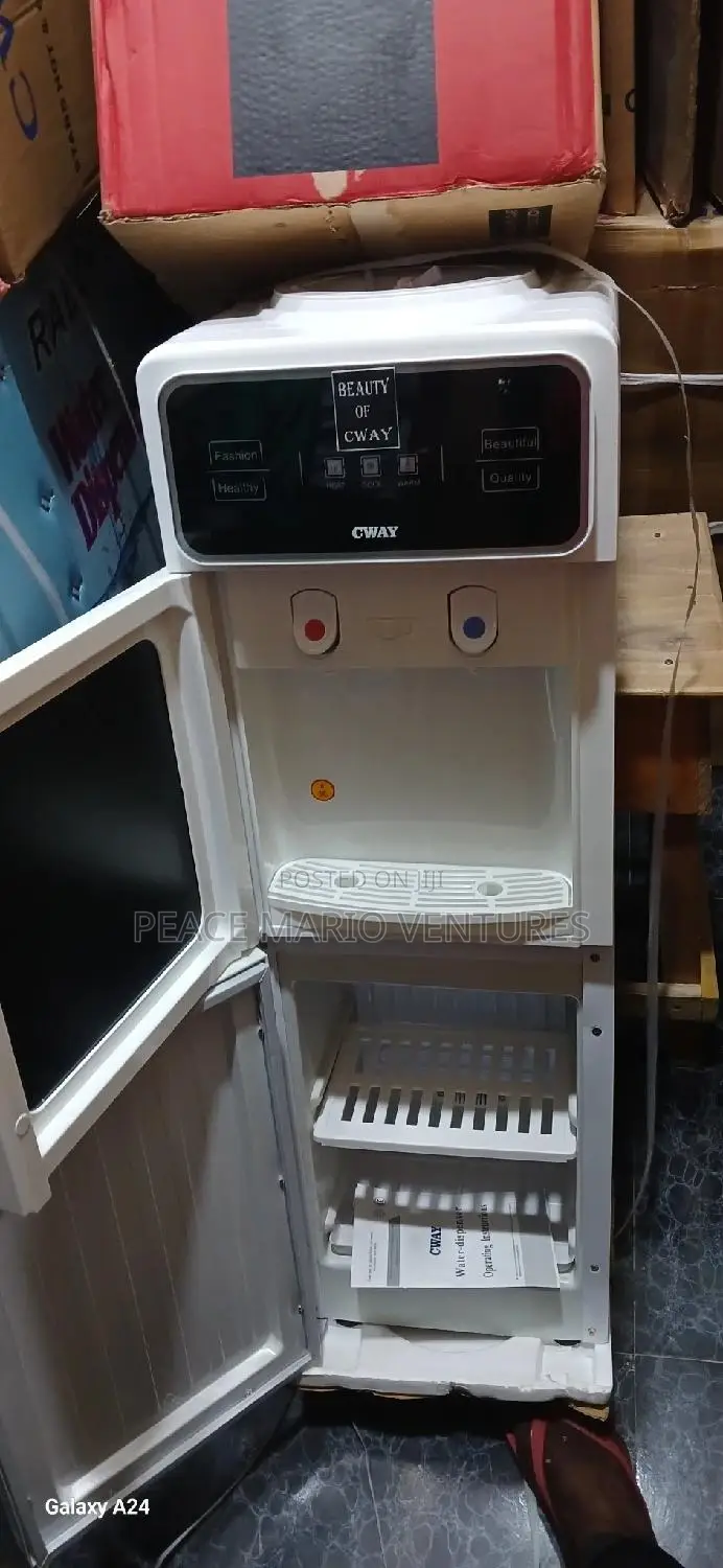 Cway Original Hot And Cold Water Dispenser With Fridge