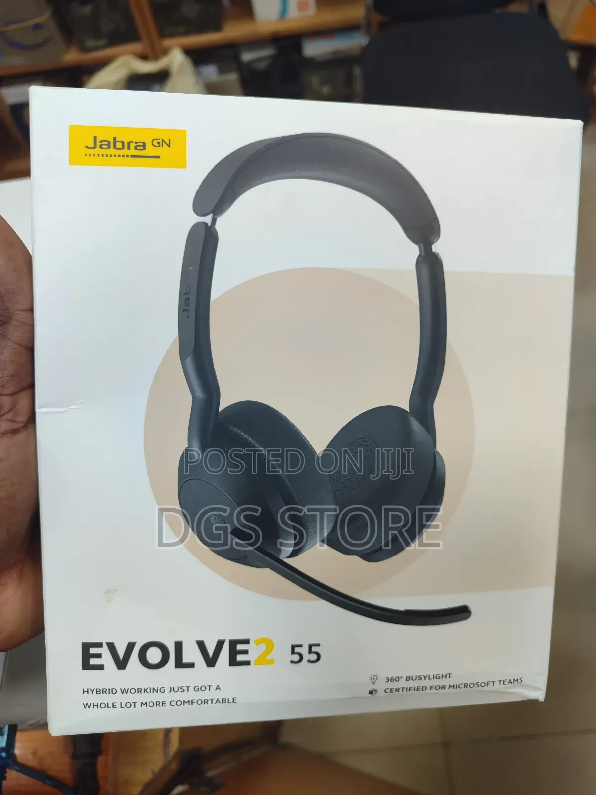Jabra Evolve 2 55 Stereo Bluetooth Headphone