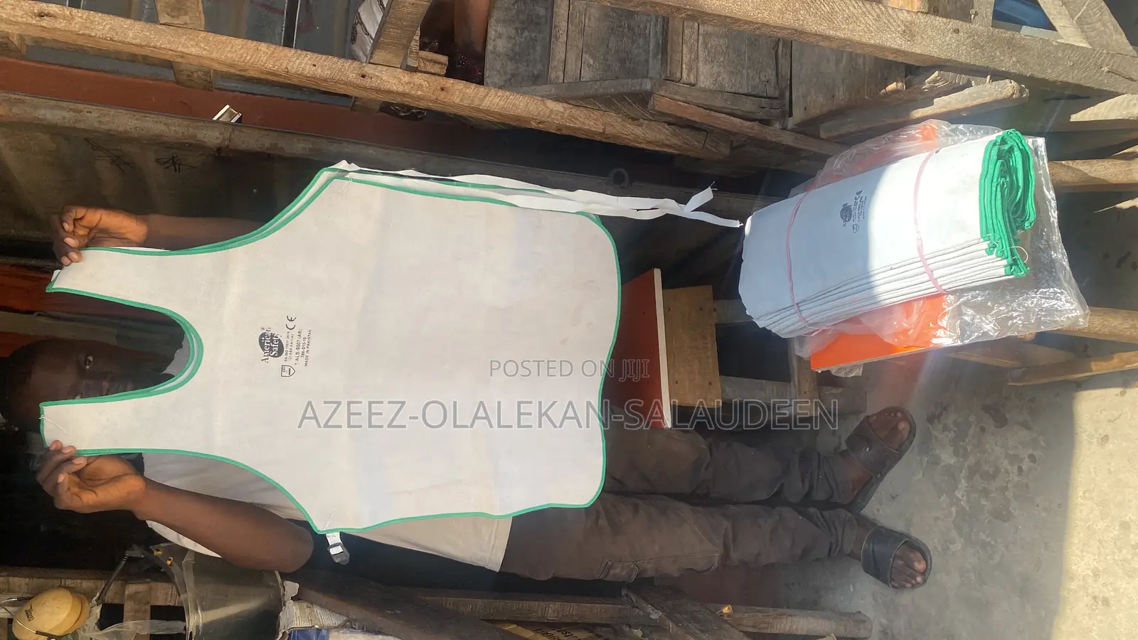 Welding Cutting Aprons With Chin Guards Professional