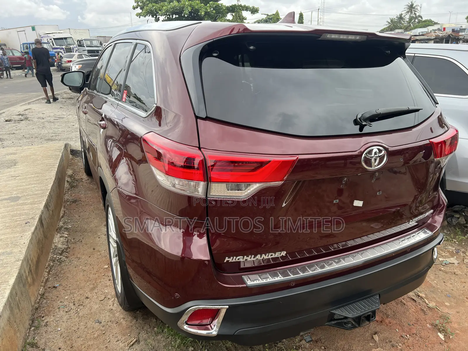 Toyota Highlander 2017 Burgundy