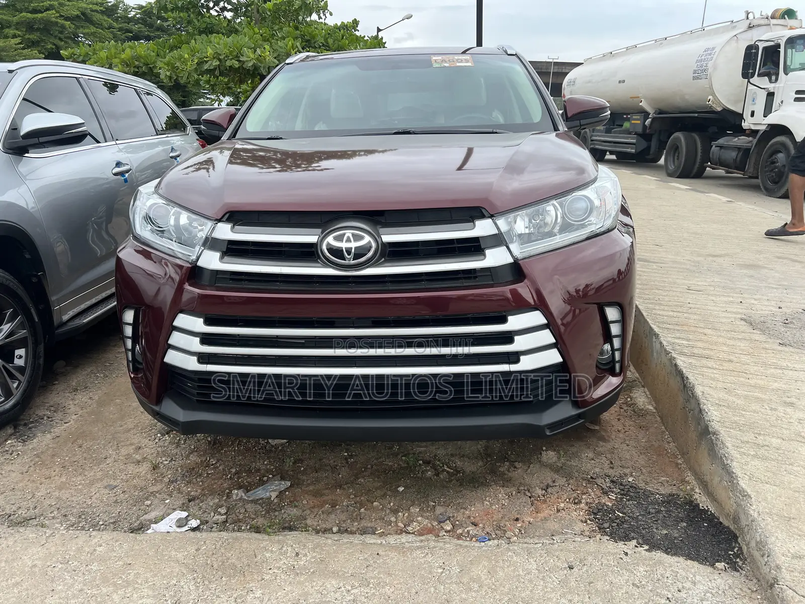 Toyota Highlander 2017 Burgundy