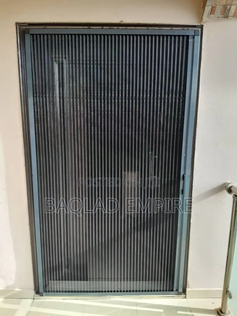Aluminium Pleated Sliding Mosquito Net (Turkish Product)