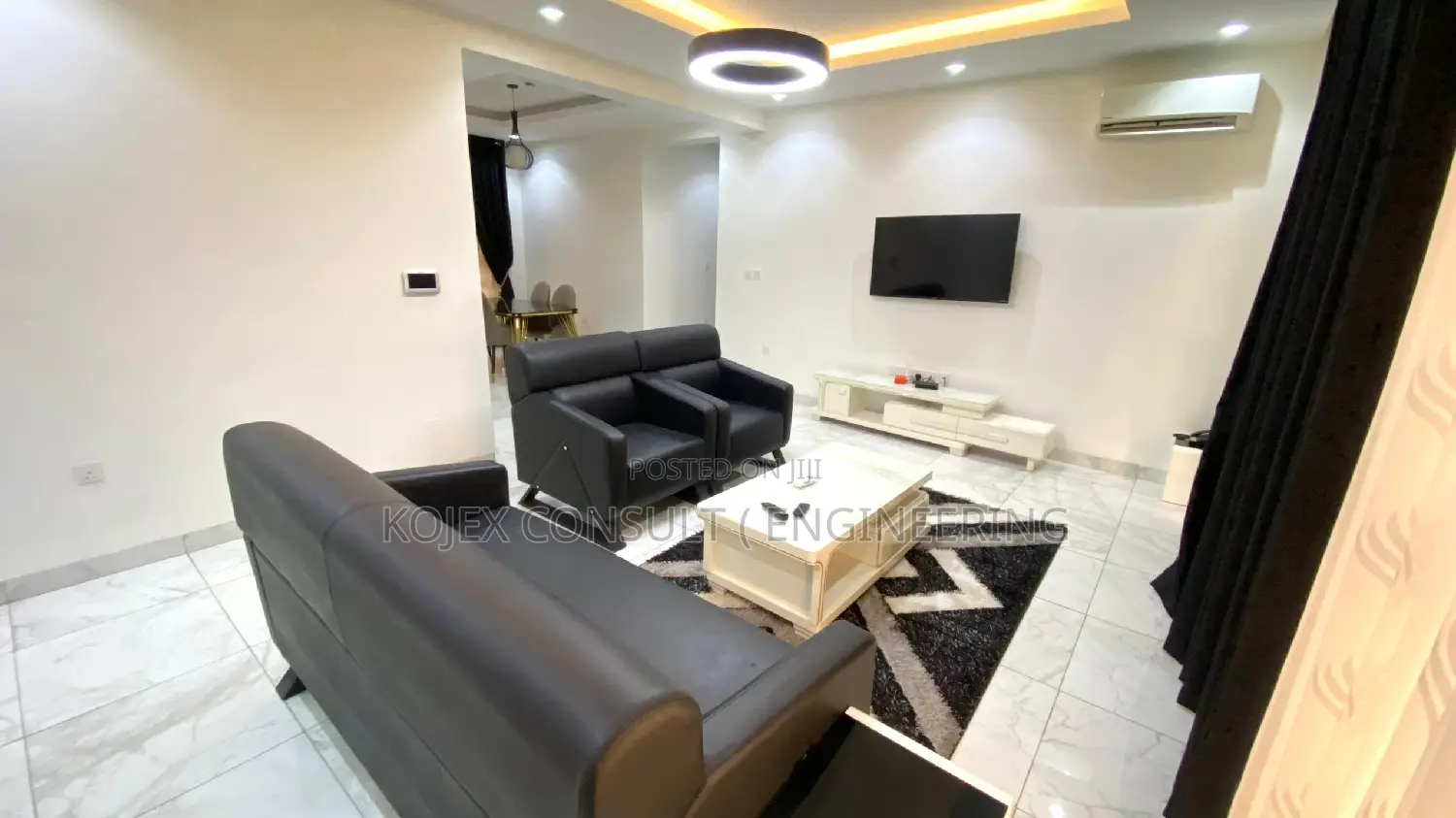 Furnished 3bdrm Apartment in Banana Island for rent