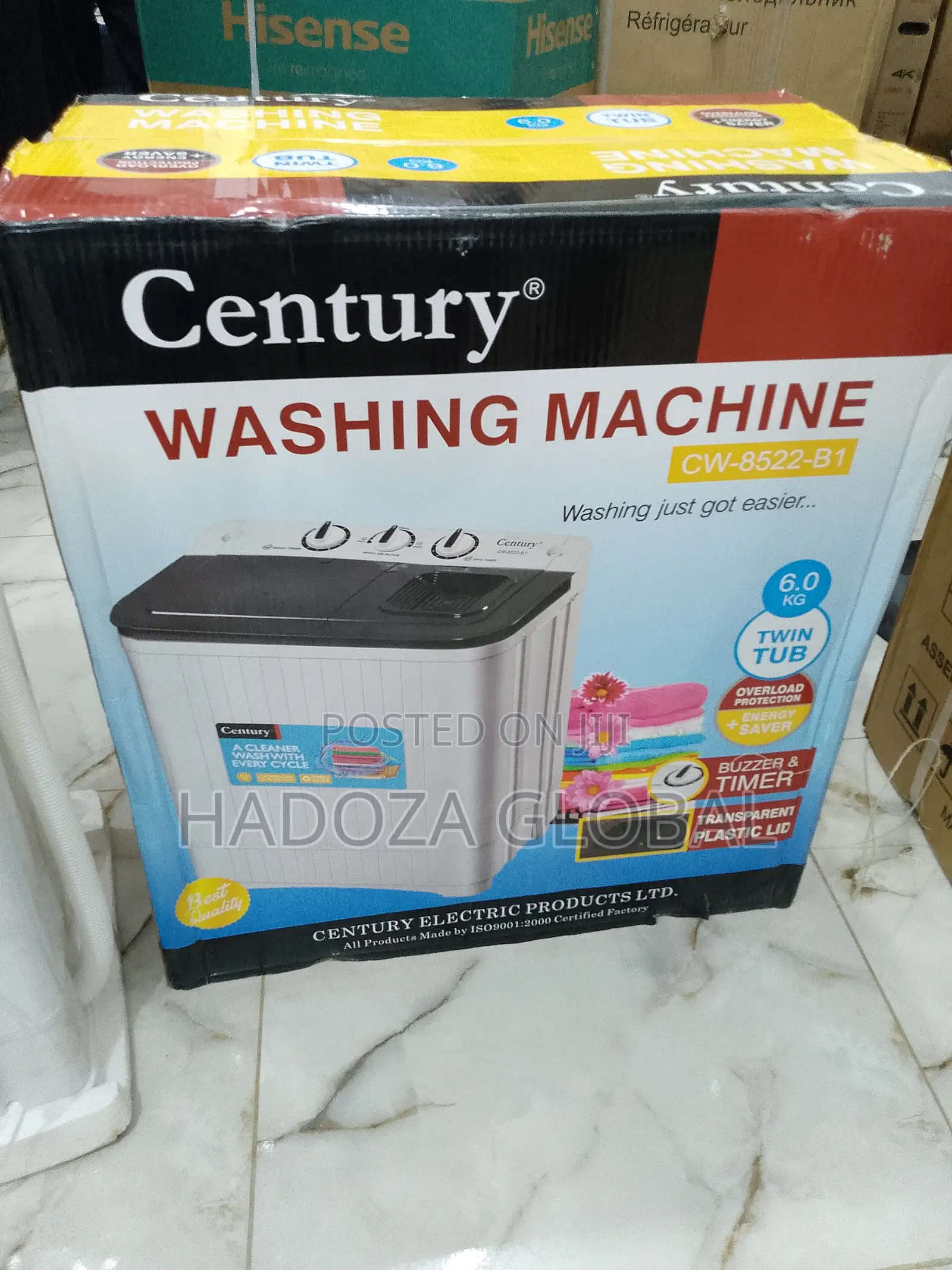 Top Quality Century Washing Machine 6kg