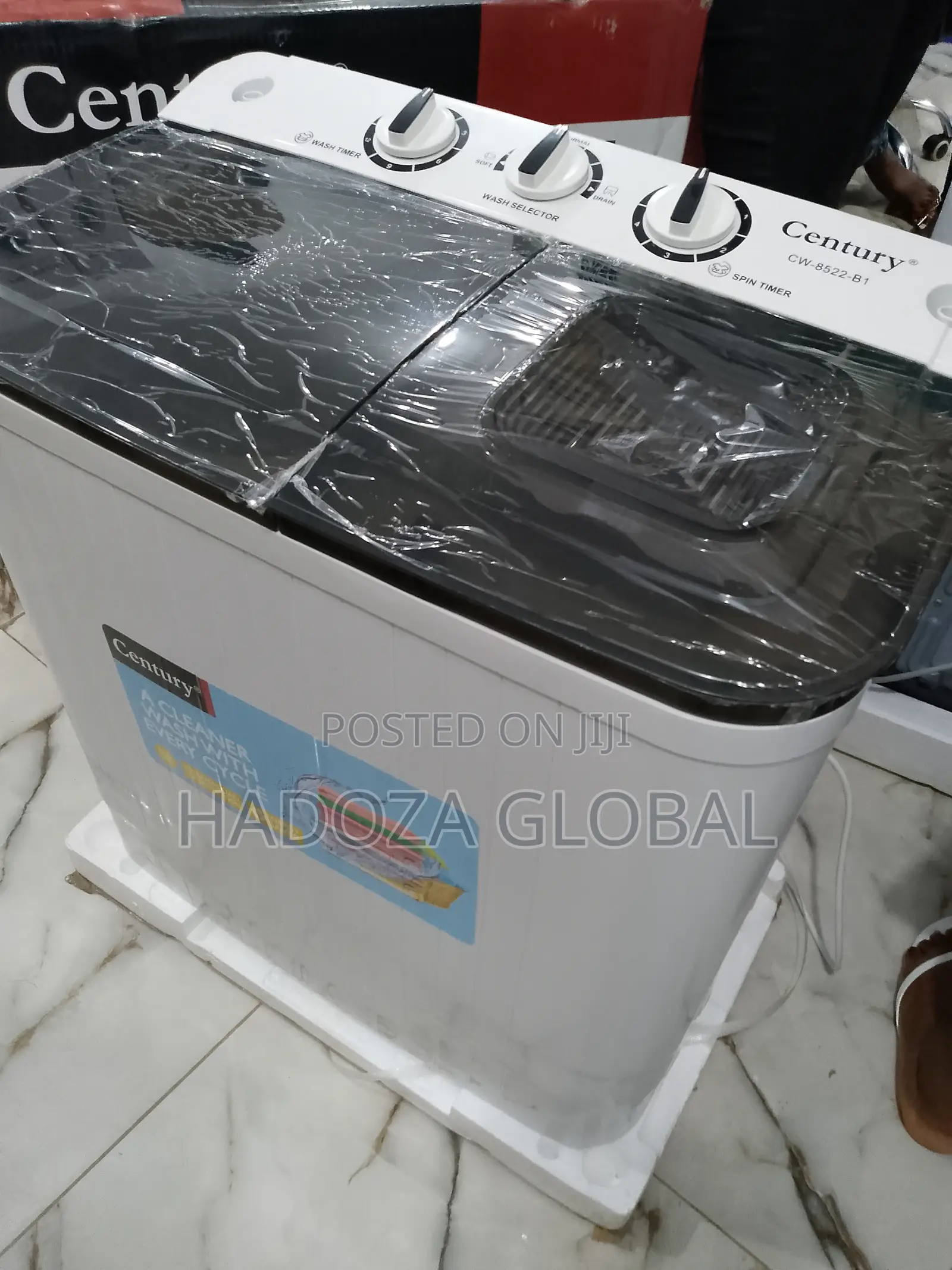 Wash and Spin Cw8522bi Machine-Century 6kg