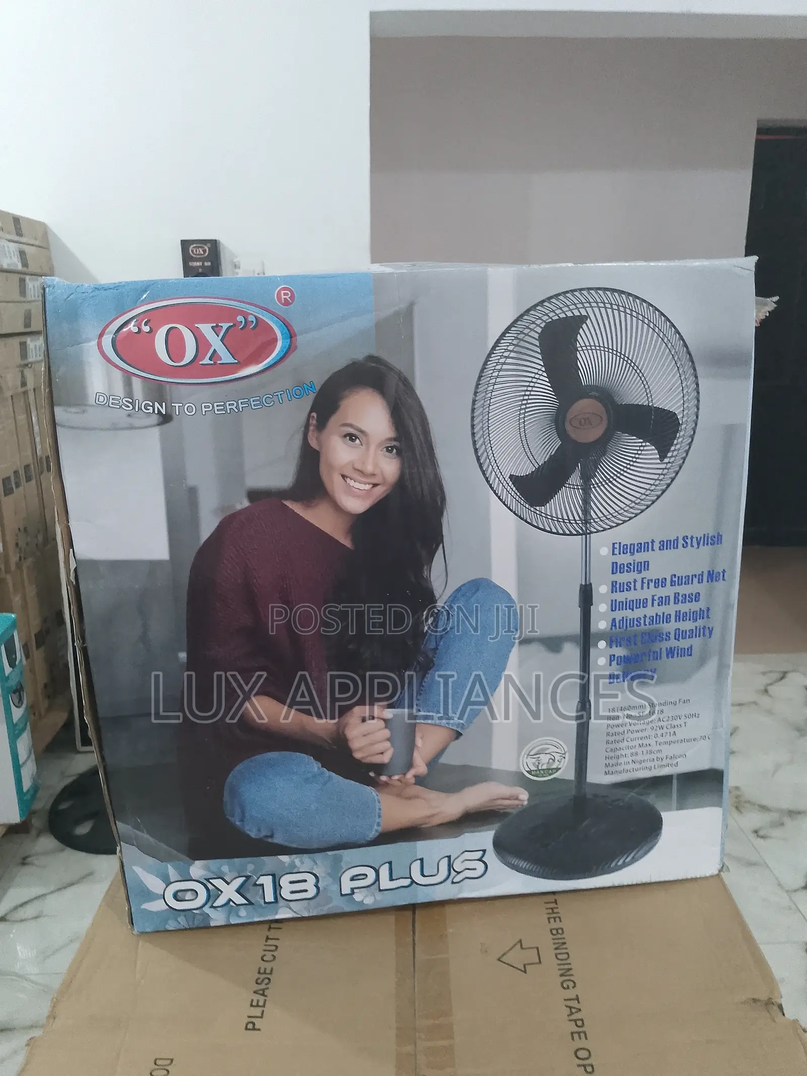 Original Affordable 18 Inches Ox Plus Fan