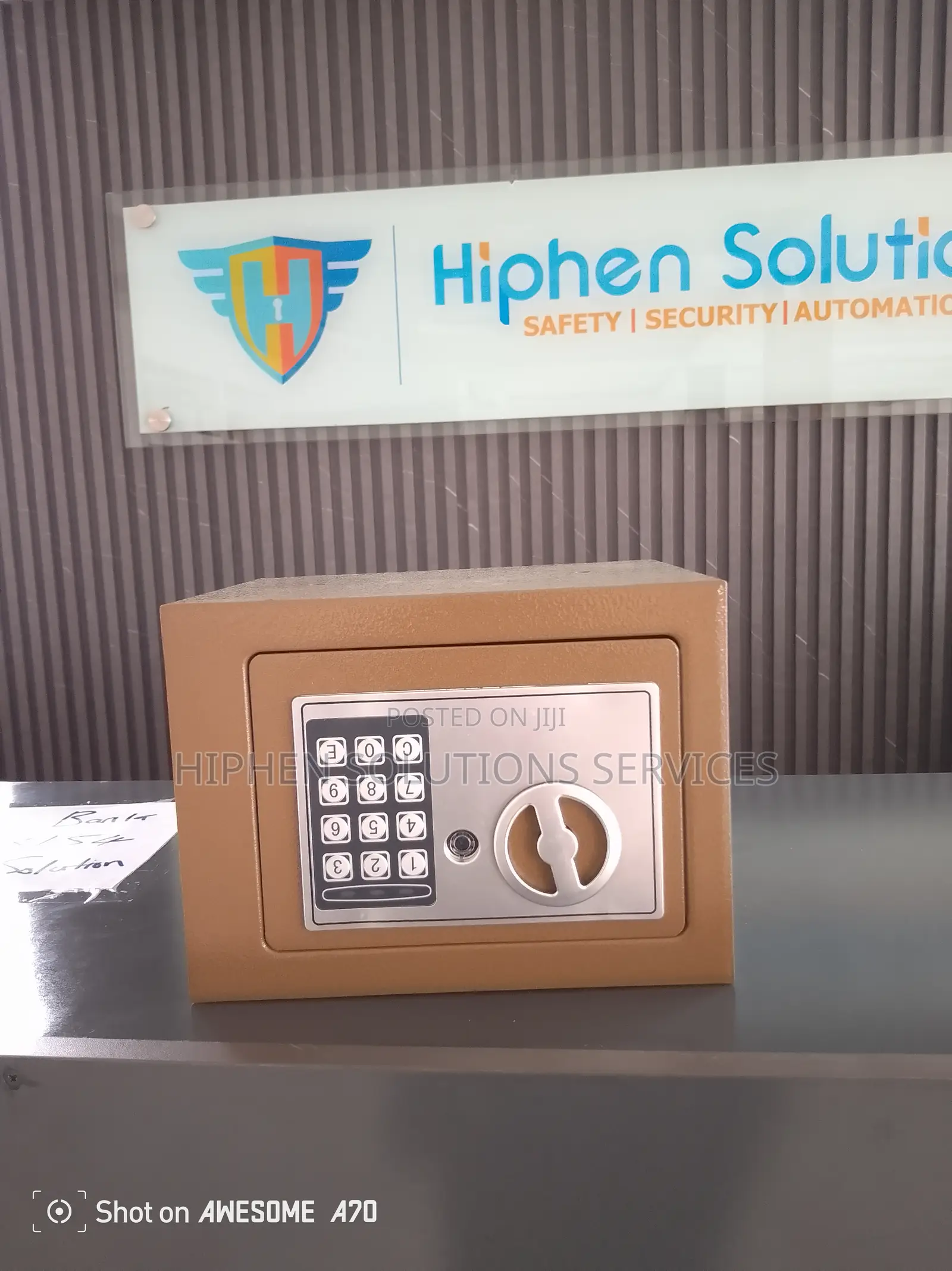 Operated Locker Safe Deposit Box Security Money Cash