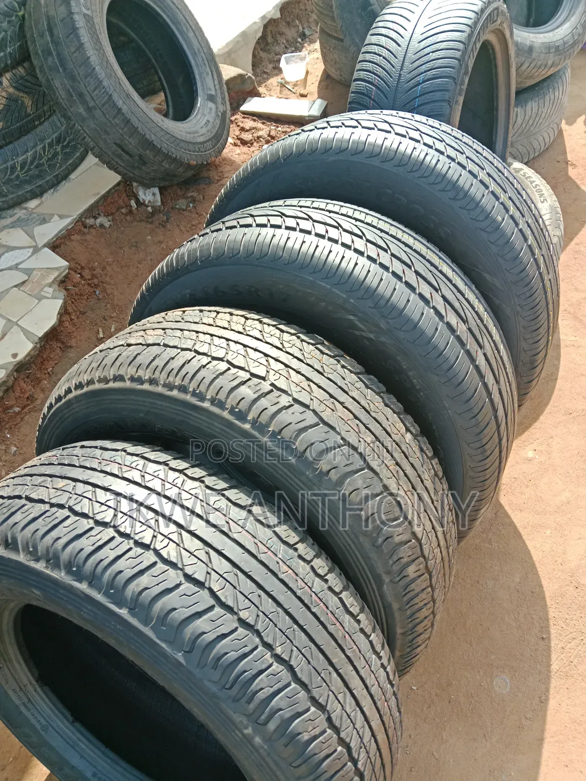 Touching Ground Tyres