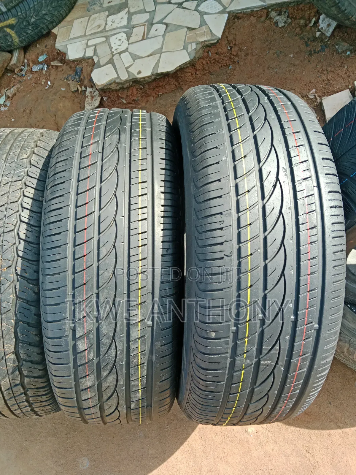 Touching Ground Tyres