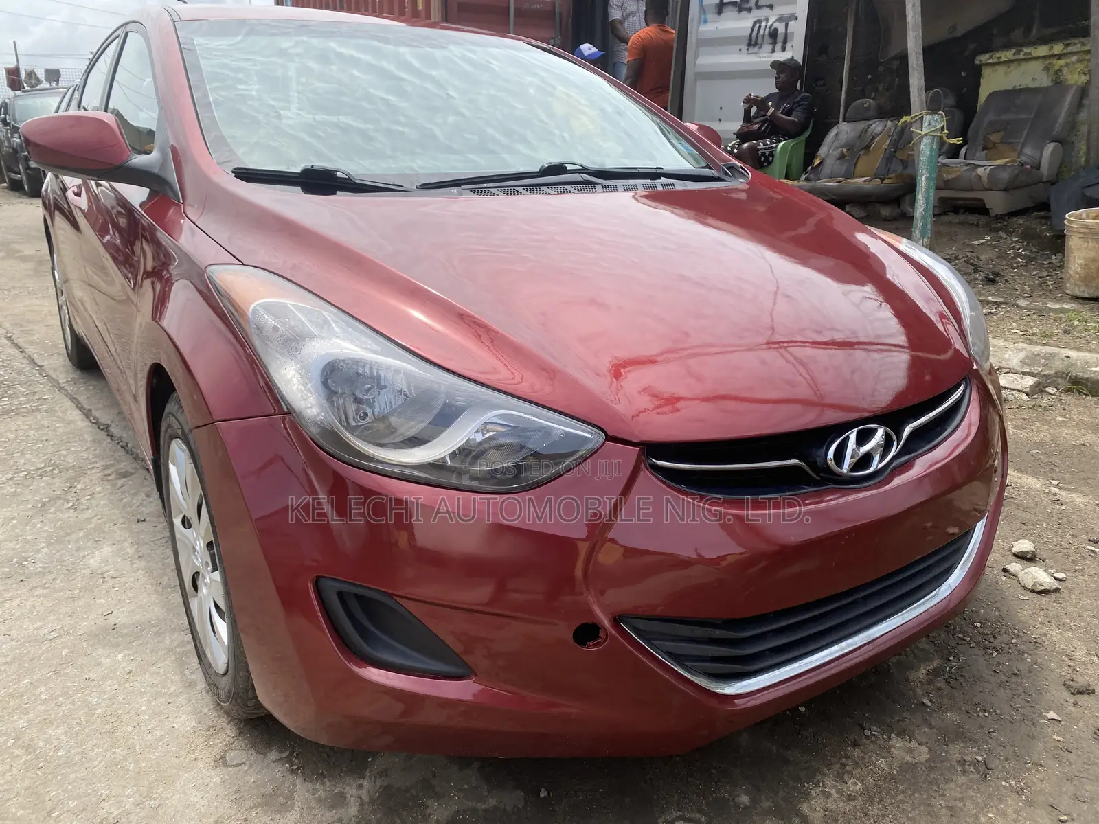 Hyundai Elantra 2013 Red