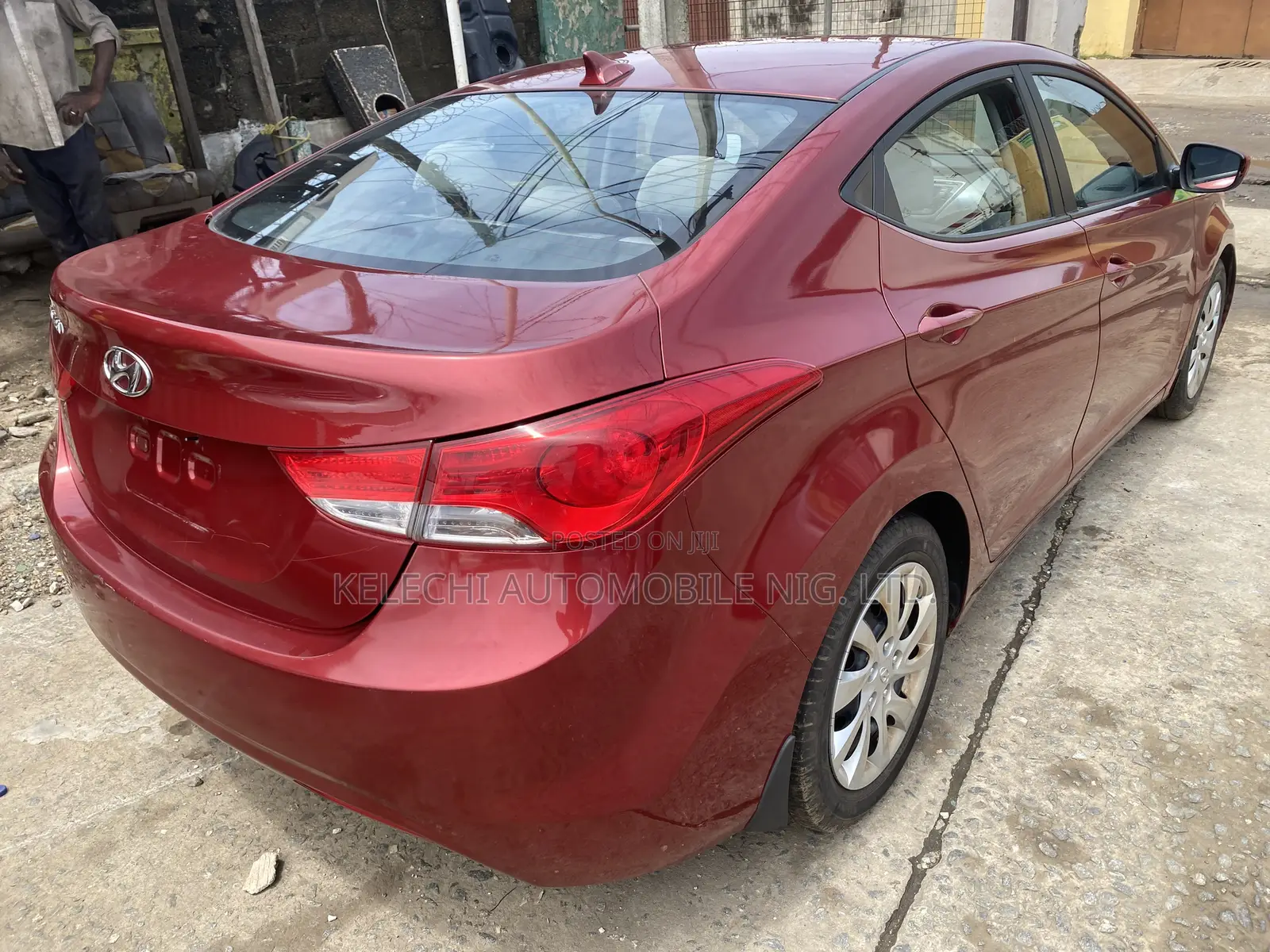 Hyundai Elantra 2013 Red