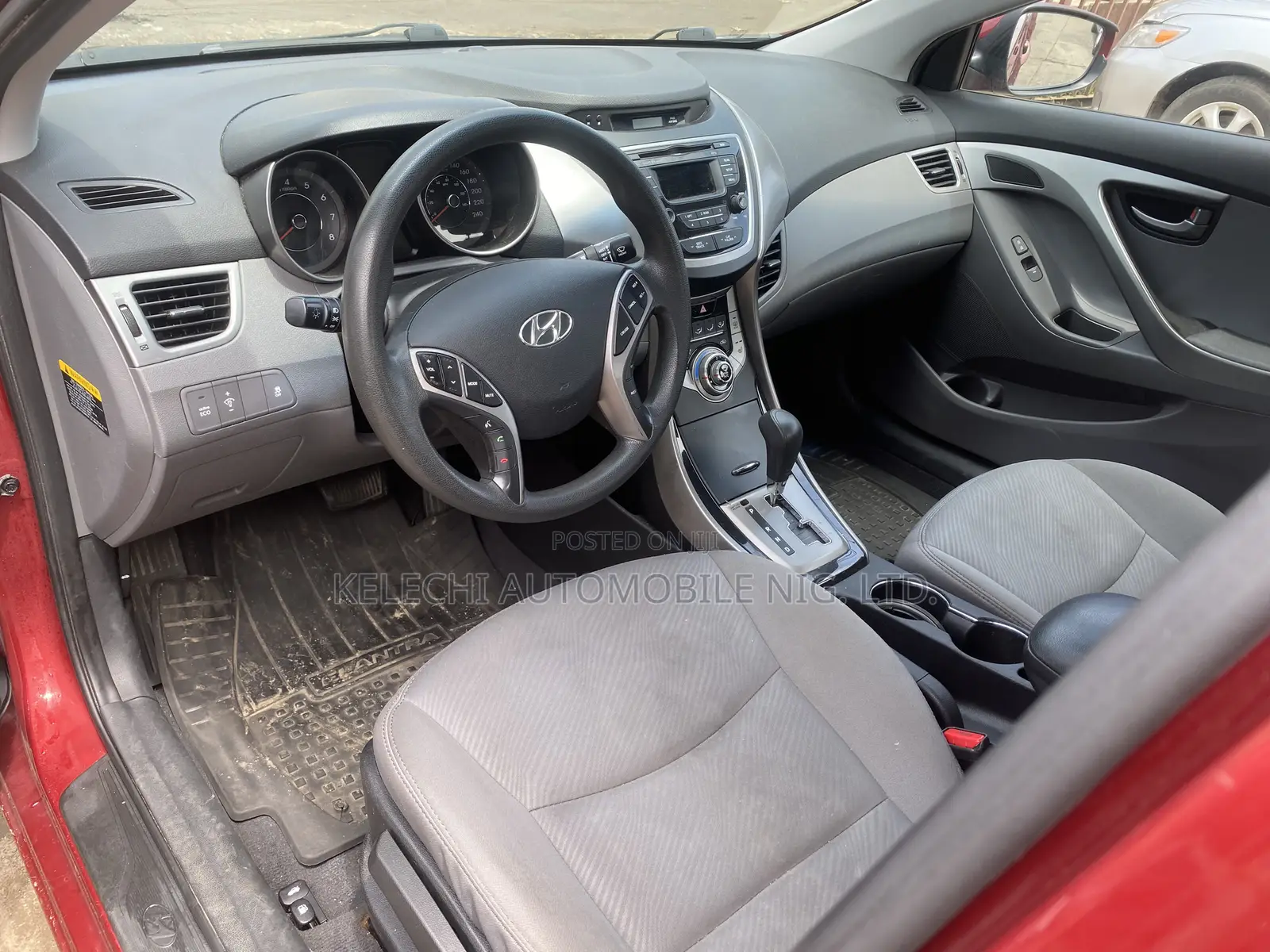 Hyundai Elantra 2013 Red