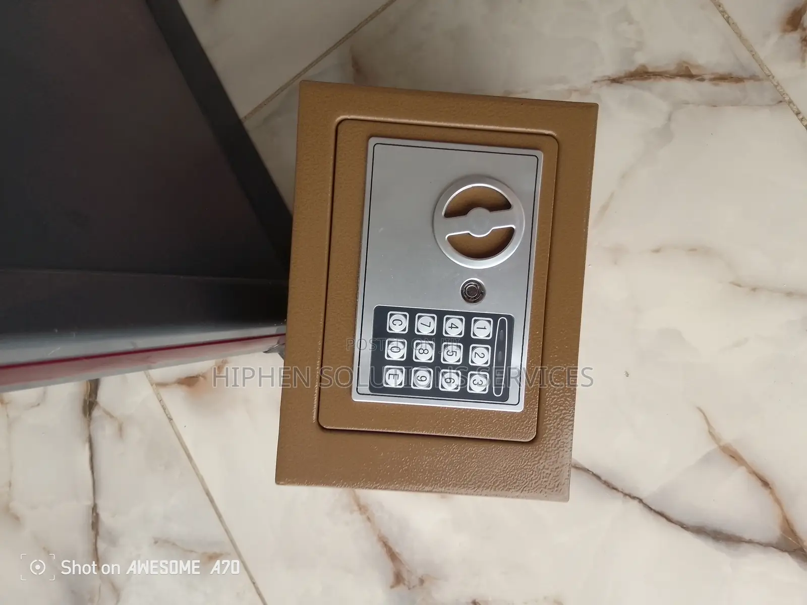 Steel Security Box, For Office Or Home Use