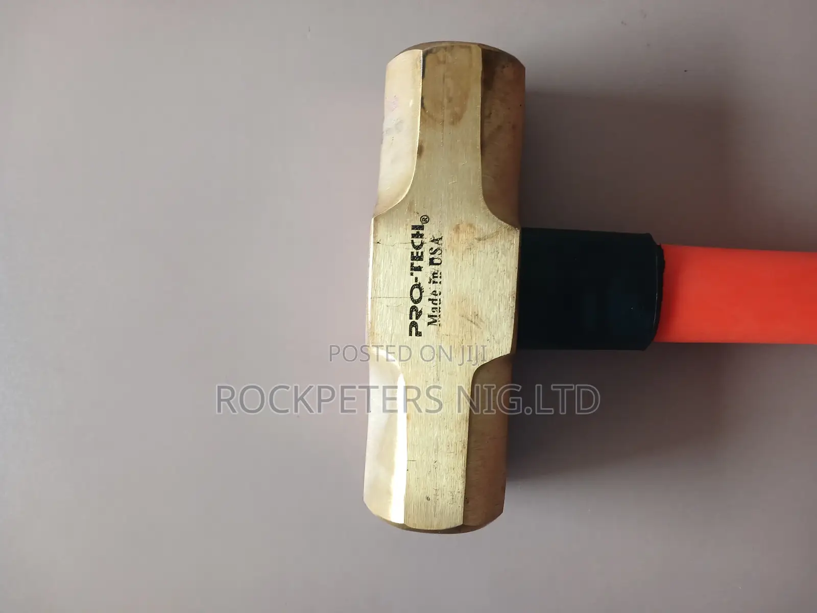 Protech 6kg Non-spark Brass Head Fibreglass Hammer