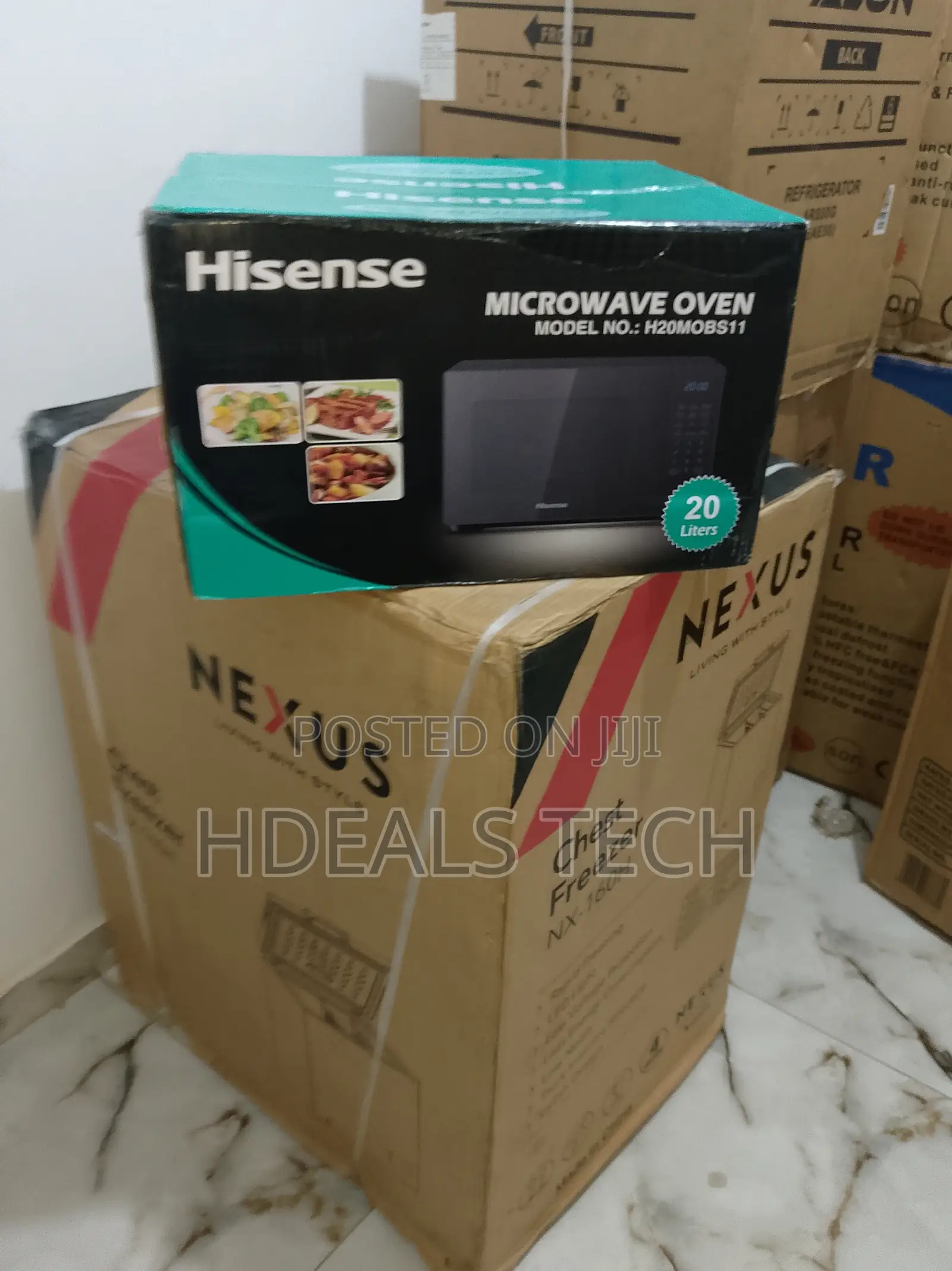 Hisense 20L Digital Microwave Oven, Black