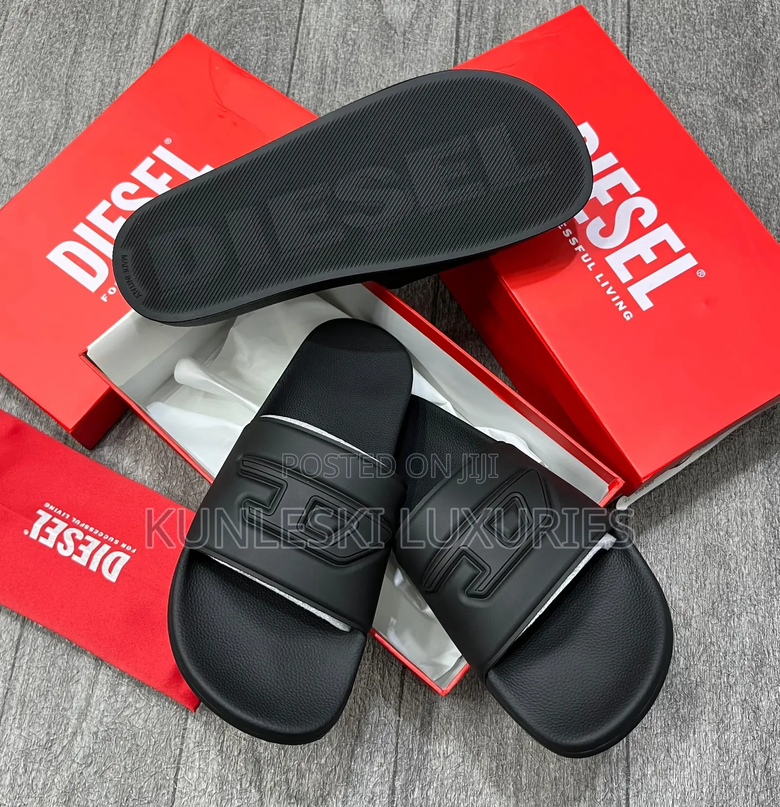 Original Diesel High Quality Slides in Two Colors