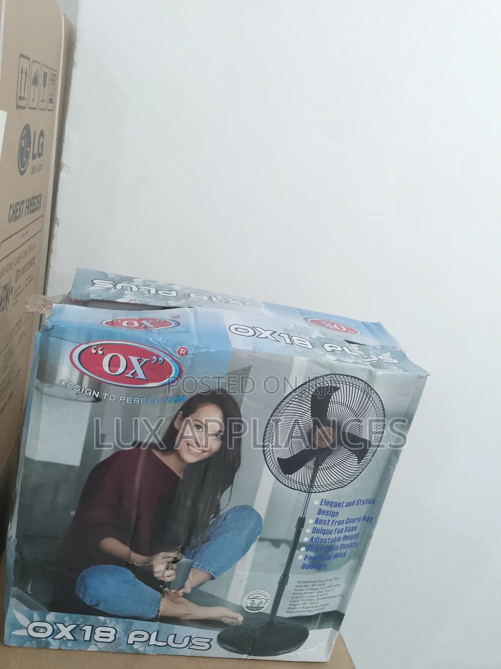Brand New Fast Selling Quality Ox Fan