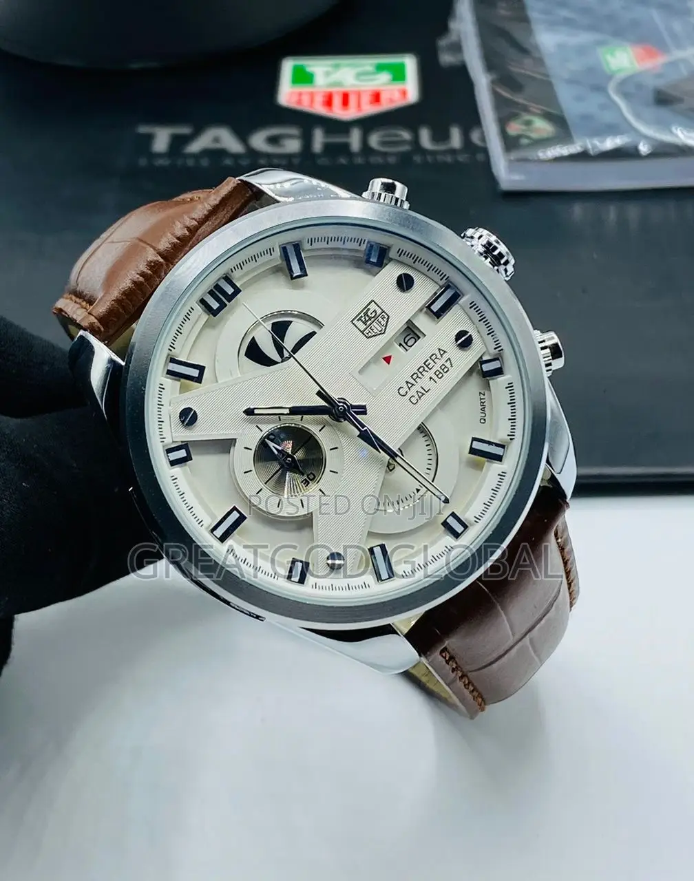 TAG CR7 Chronograph Wristwatch
