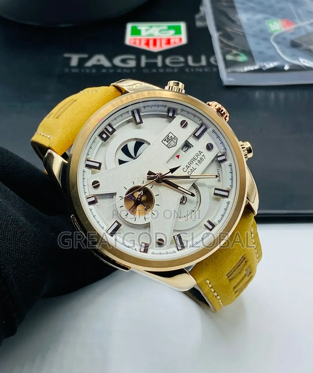 TAG CR7 Chronograph Wristwatch