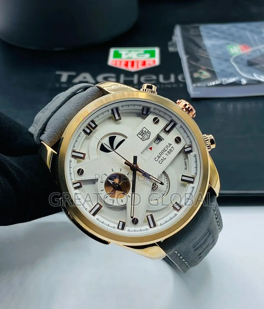 TAG CR7 Chronograph Wristwatch