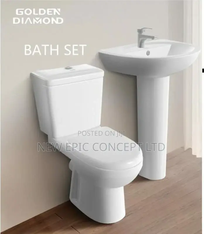 Toilet With Wash Hand Basin