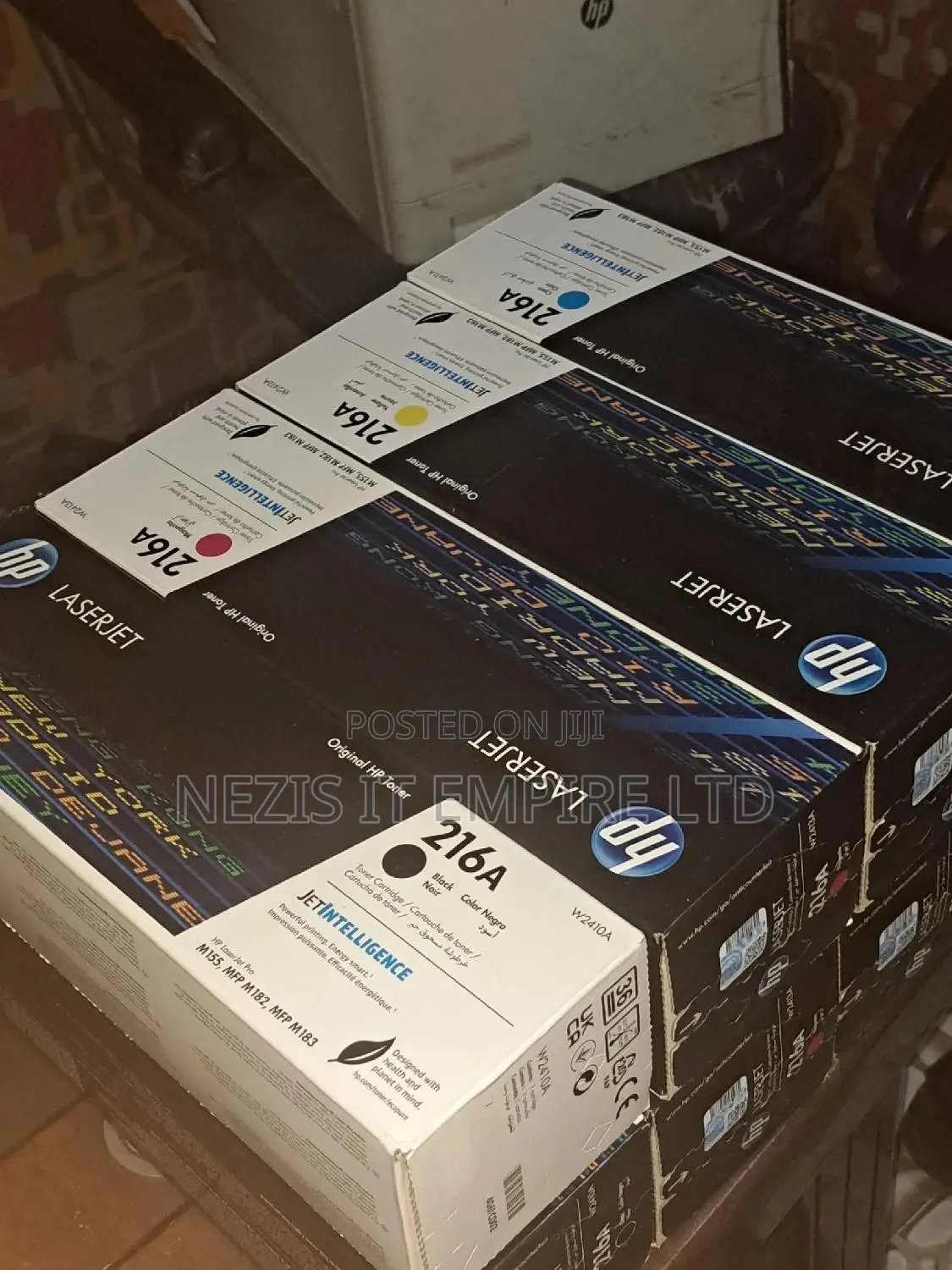 HP Laserjet 216a Color and Black Toner