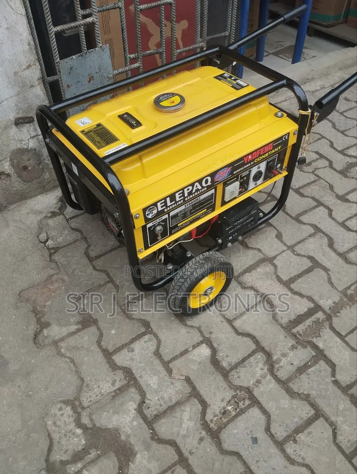 Original Elepaq Constant Keystart Petrol Generator ( Copper)