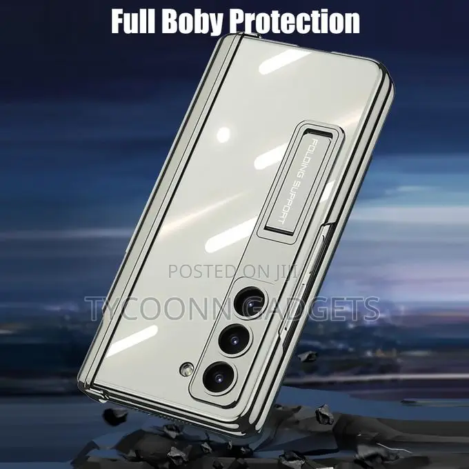 Samsung Z Fold 5 Clear Case With Hinge Protection and S Pen