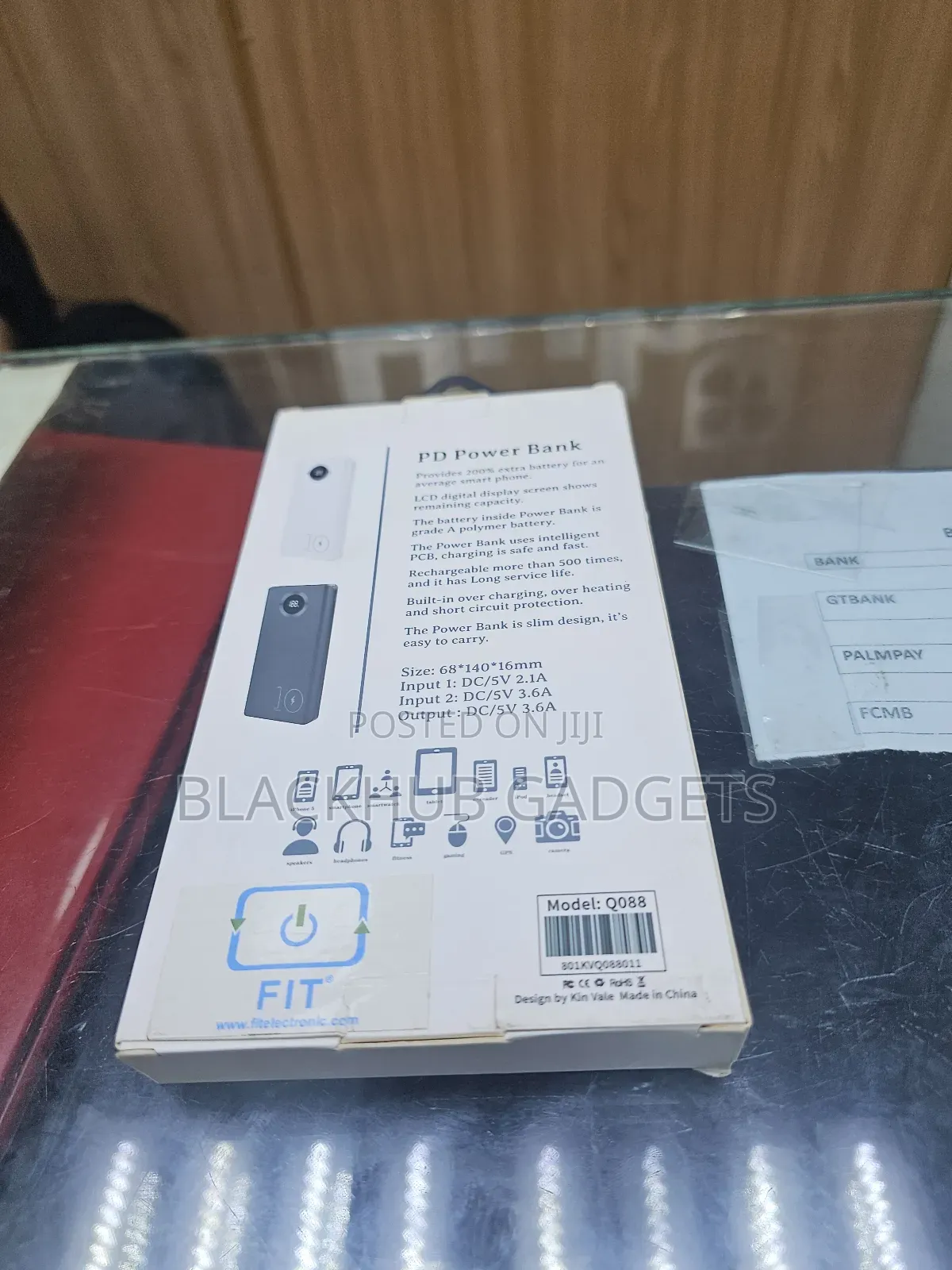 FIT Power Bank 10000mah Fast Charging