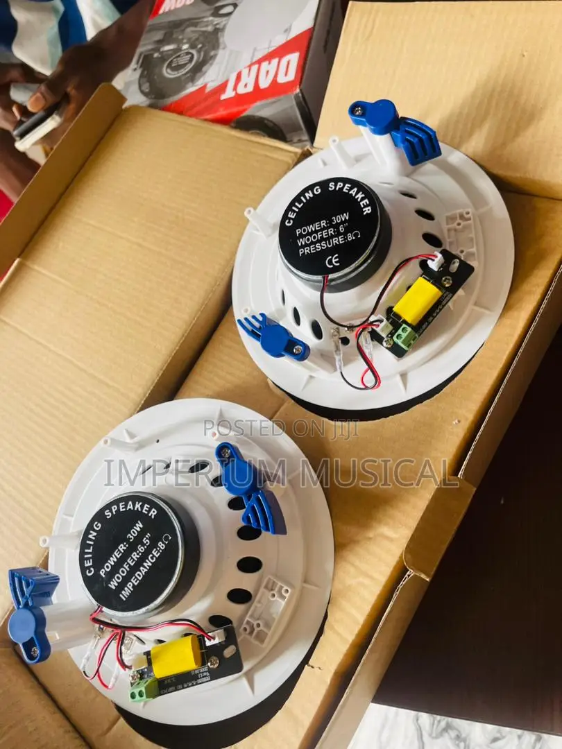 2in1 Bluetooth Ceiling Speakers With Bass