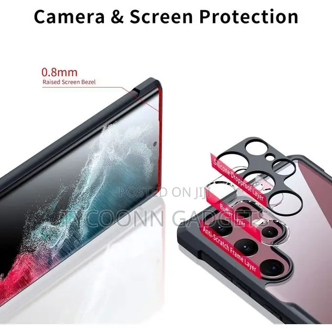 Military Grade Slim Shockproof Case for Galaxy S24 Ultra 5G