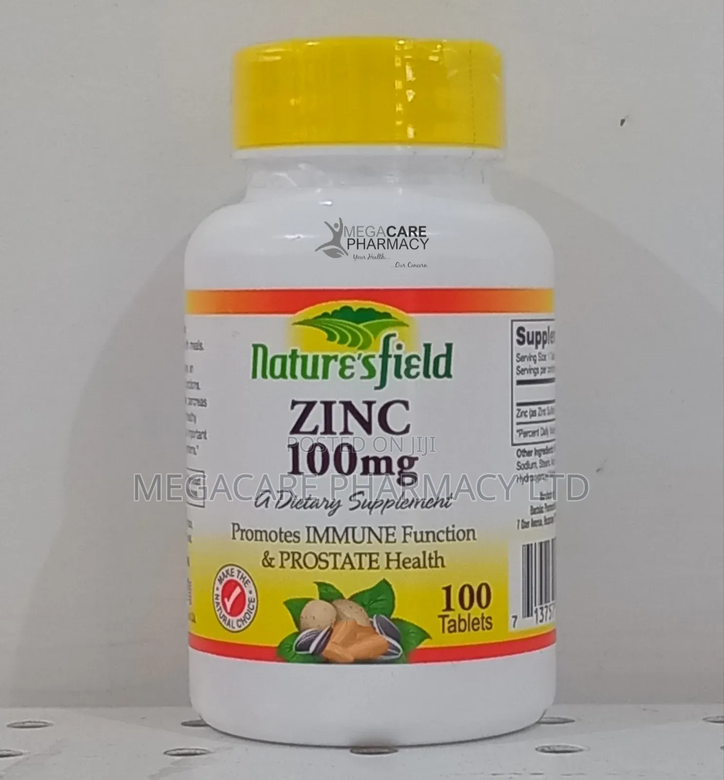 Nature's Field Zinc 100mg
