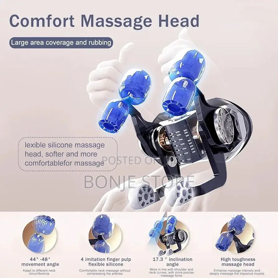 Neck Massager With Heat-Shoulder Back Massager Pain Relief