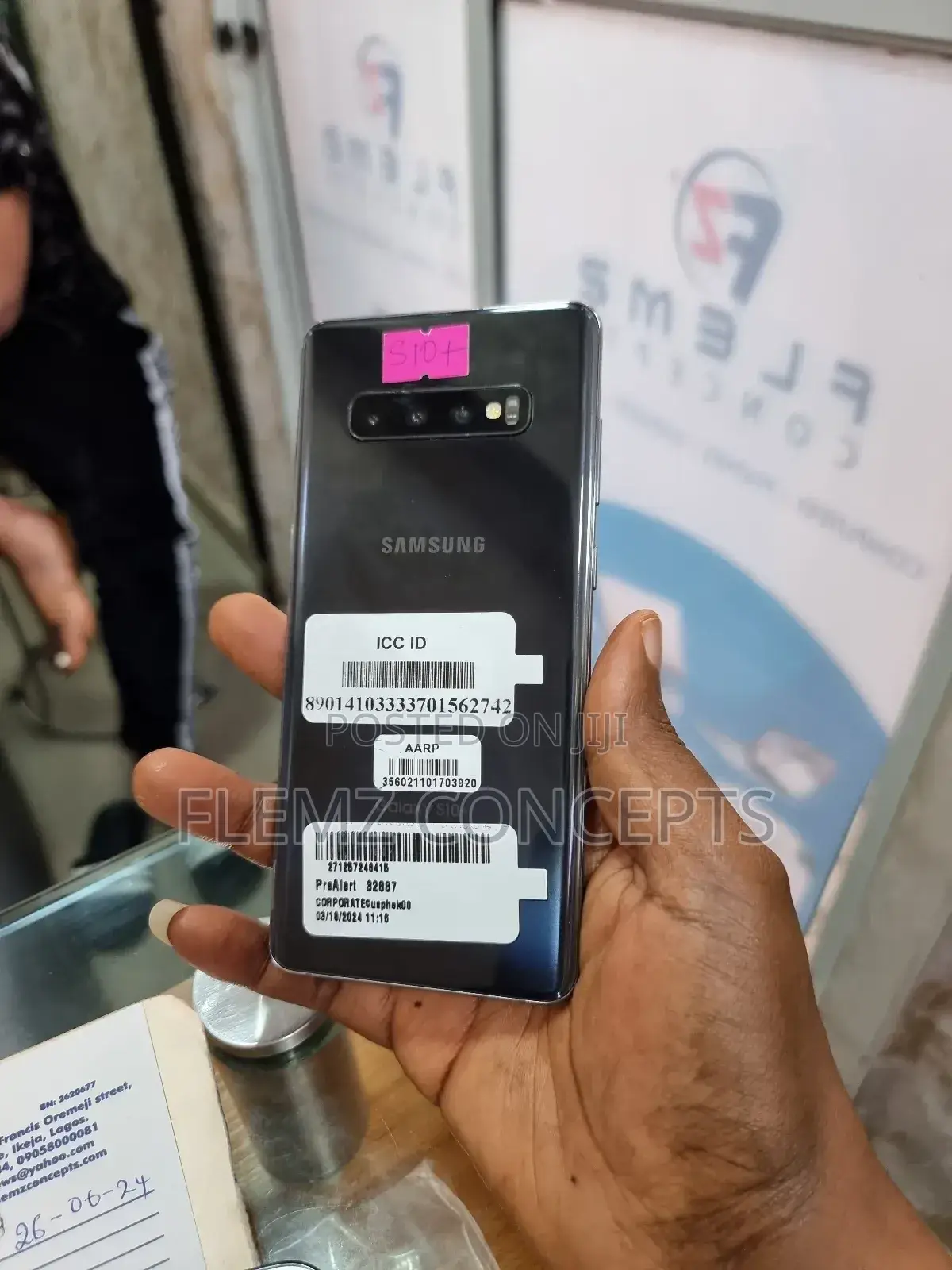 Samsung Galaxy S10 Plus 128 GB Black