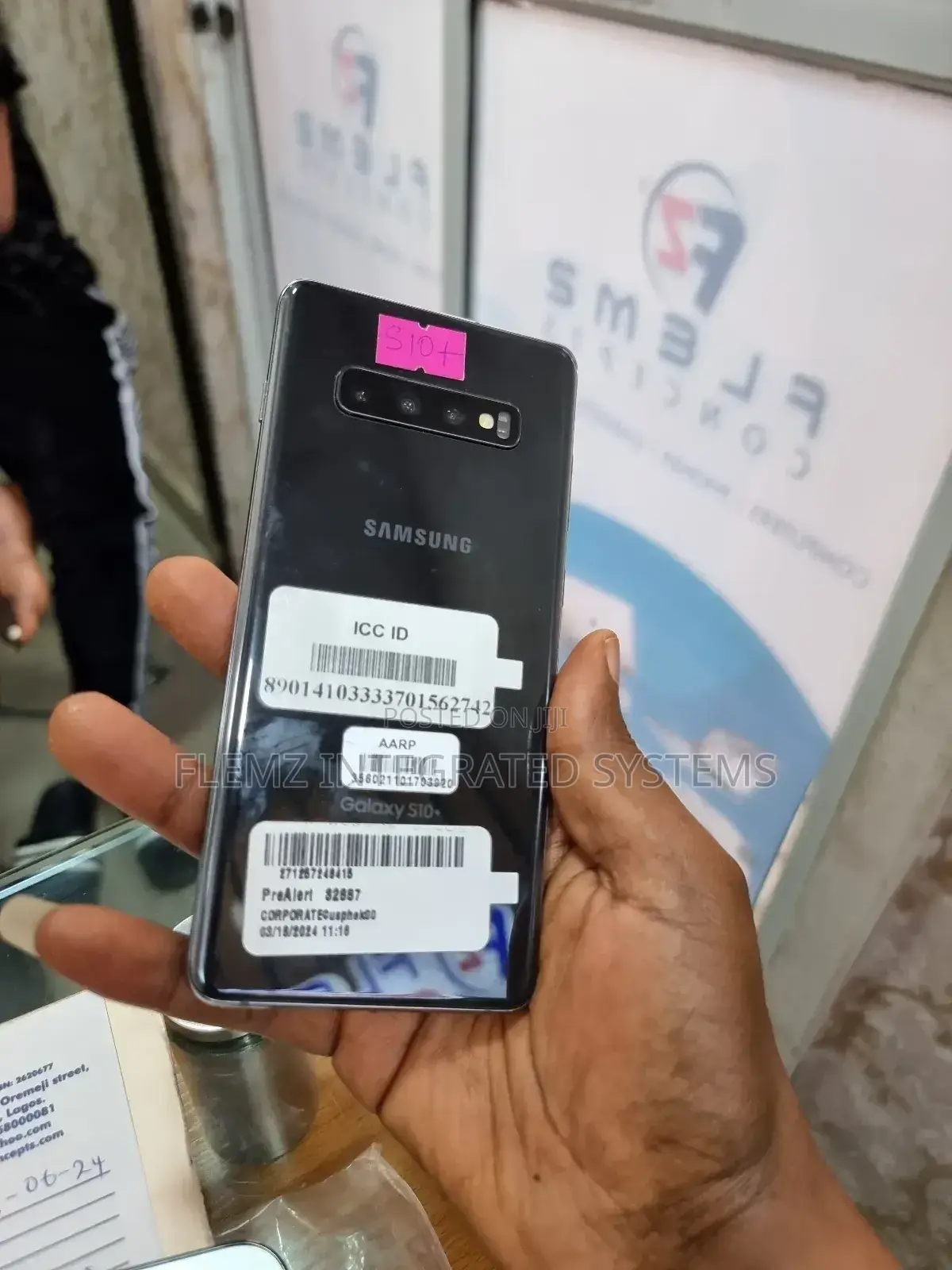 Samsung Galaxy S10 Plus 128 GB Black