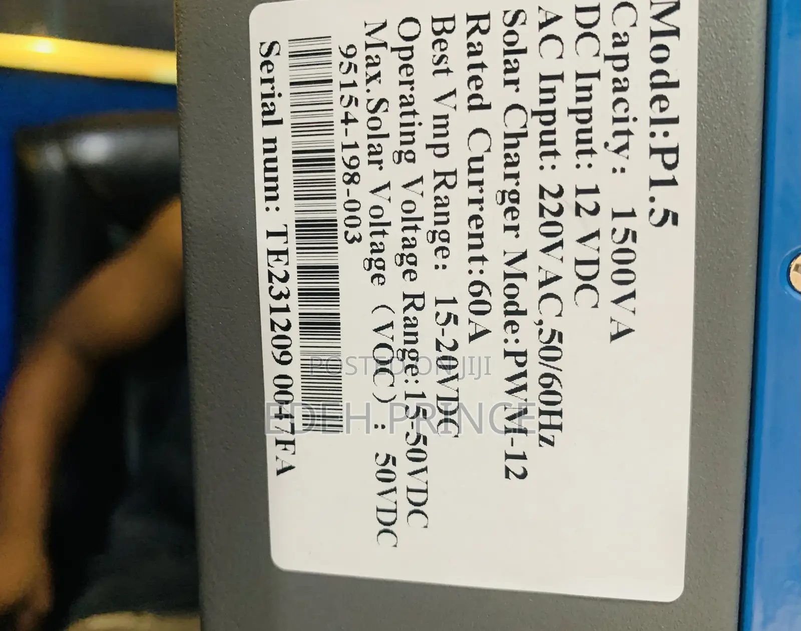 1.5kva Fami Cares Inverter