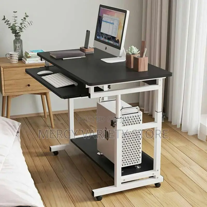 Multifunction Adjustable Laptop Table With Wheels
