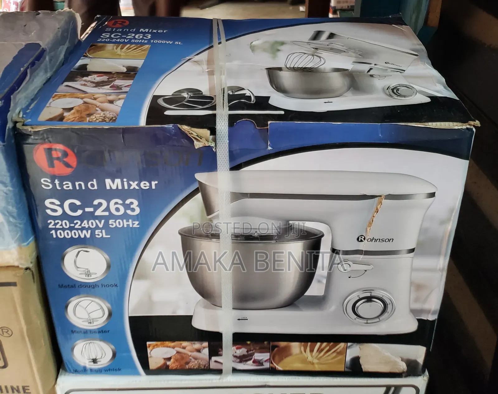 Rohnson Stand Mixer 5ltrs