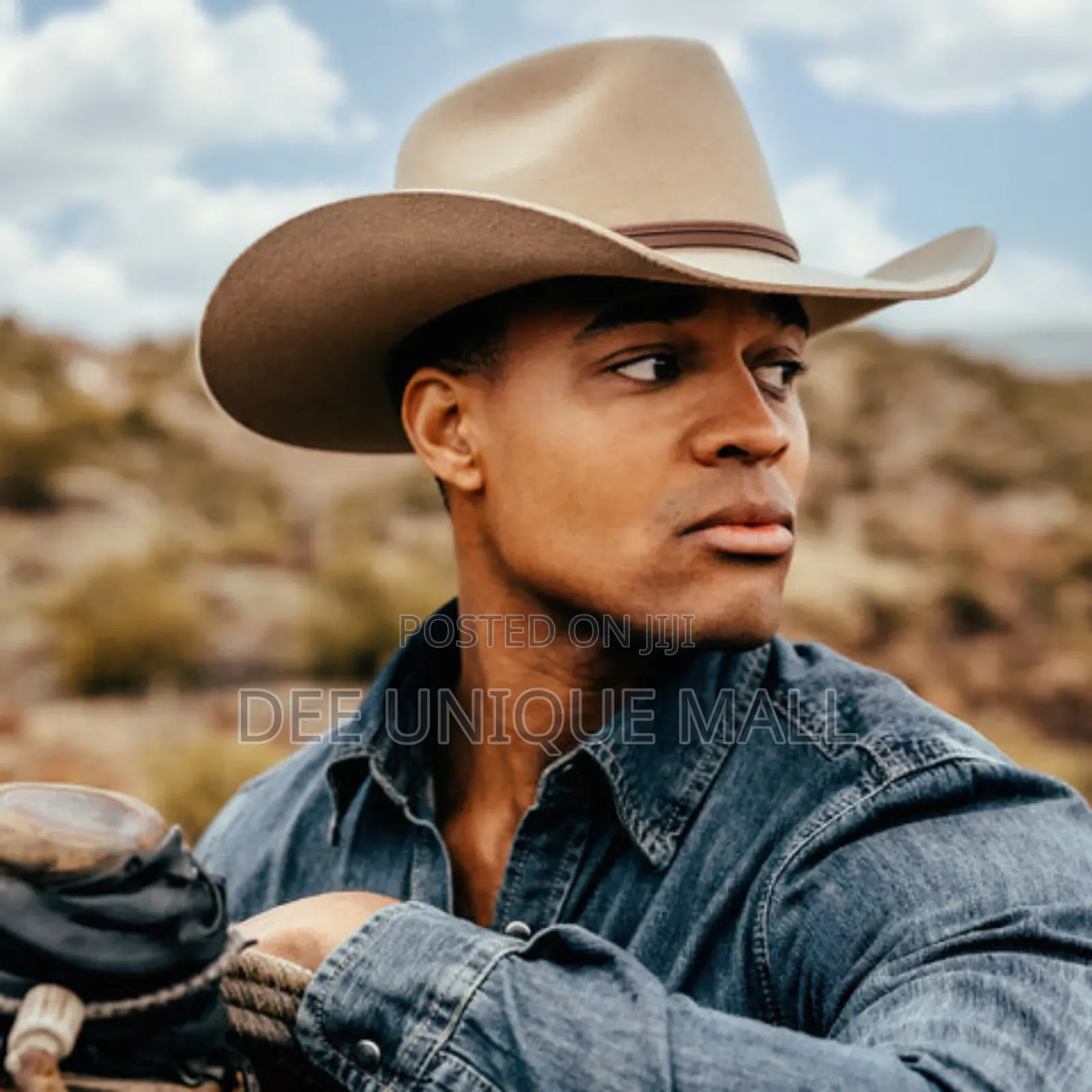 Western Cowboy Hat for Women Men Outblack Fedora