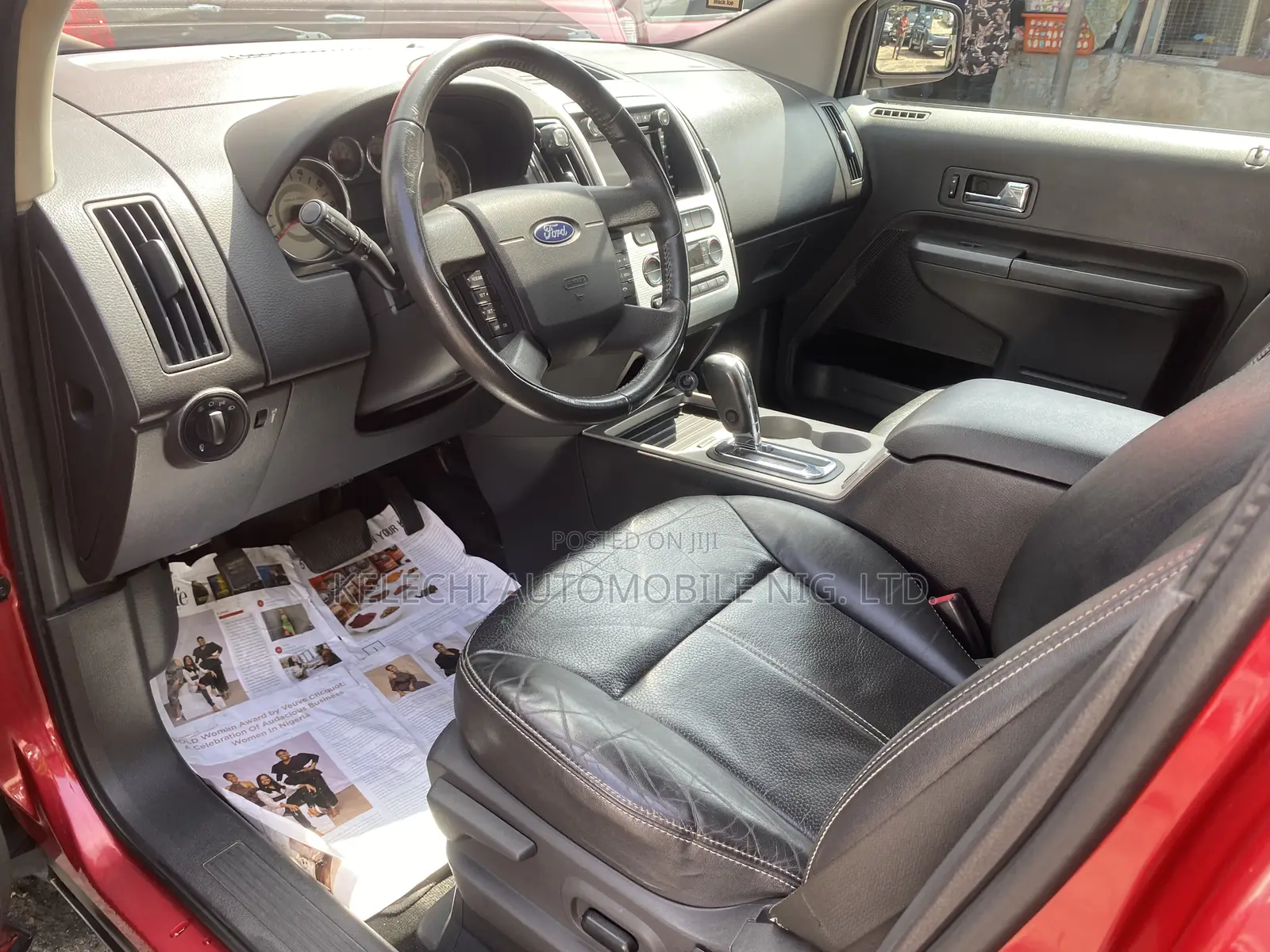 Ford Edge SEL 4dr FWD (3.5L 6cyl 6A) 2010 Red