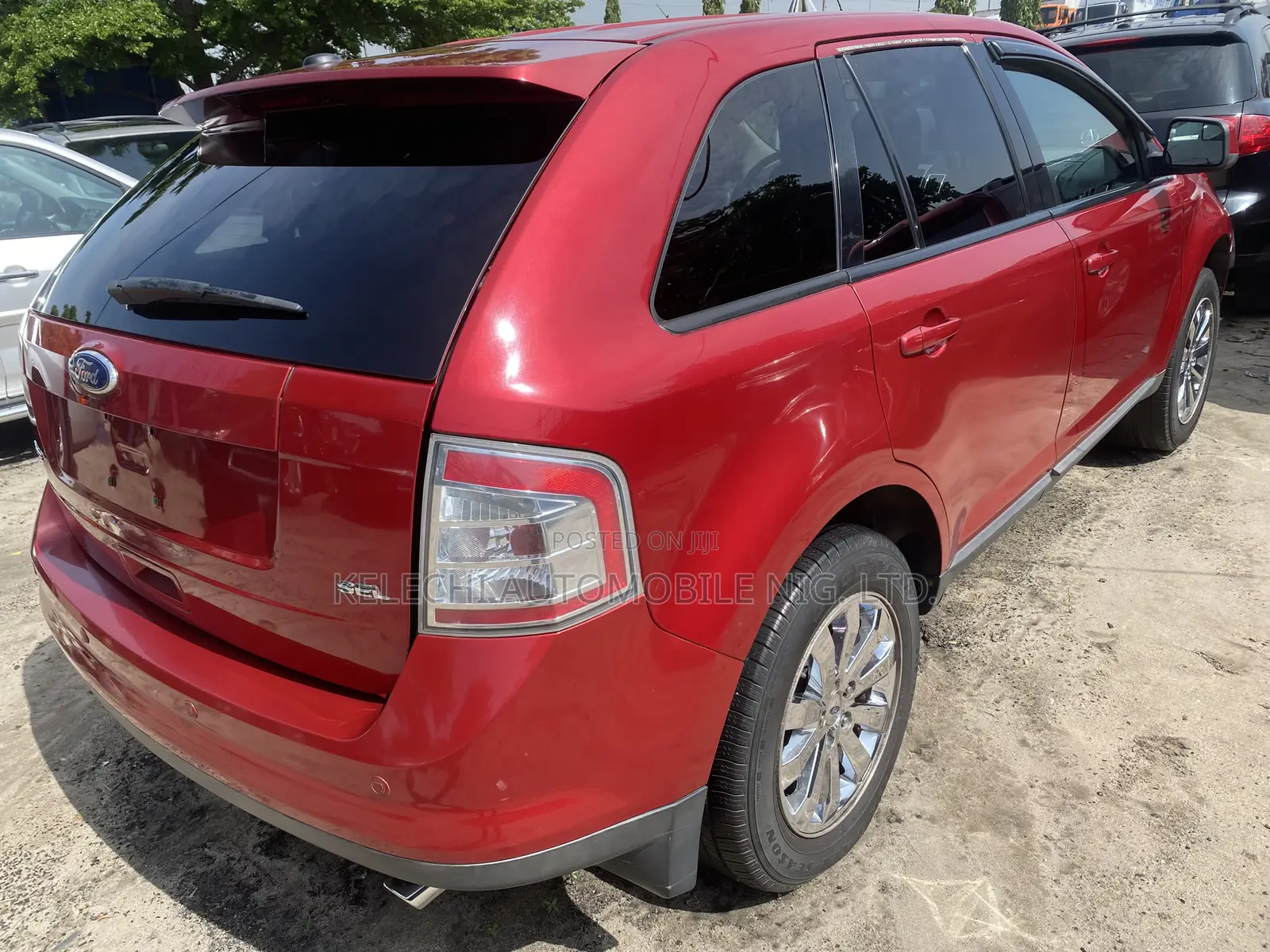 Ford Edge SEL 4dr FWD (3.5L 6cyl 6A) 2010 Red