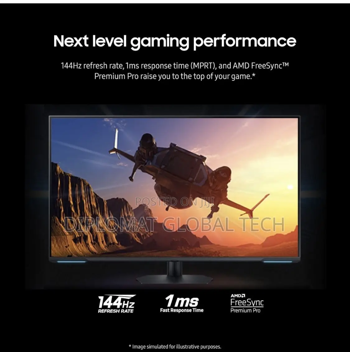 Samsung Ls43cg700 43” Odyssey Neo G7 Smart Gaming Monitor