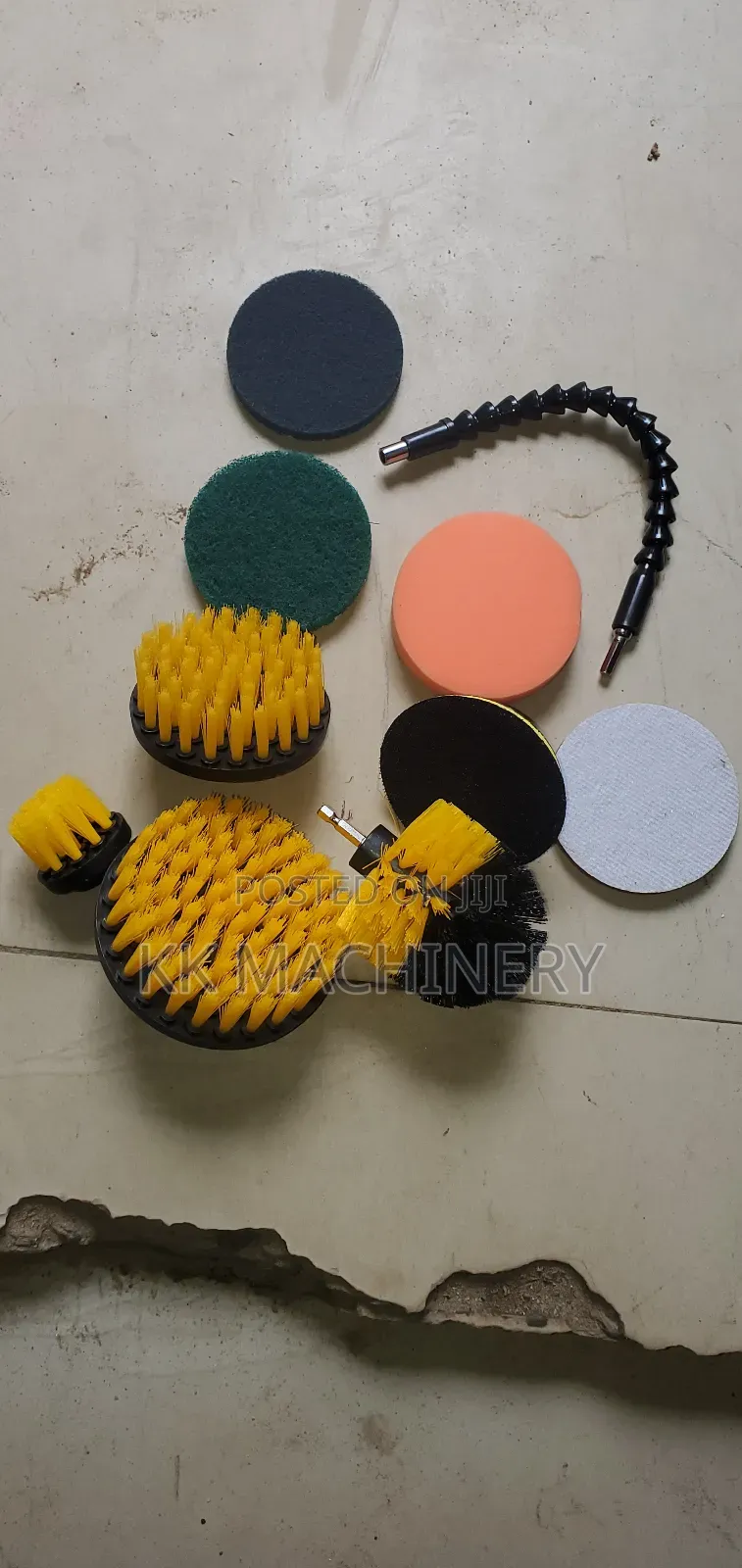 Drill Machine Brush for Washing of Sofa