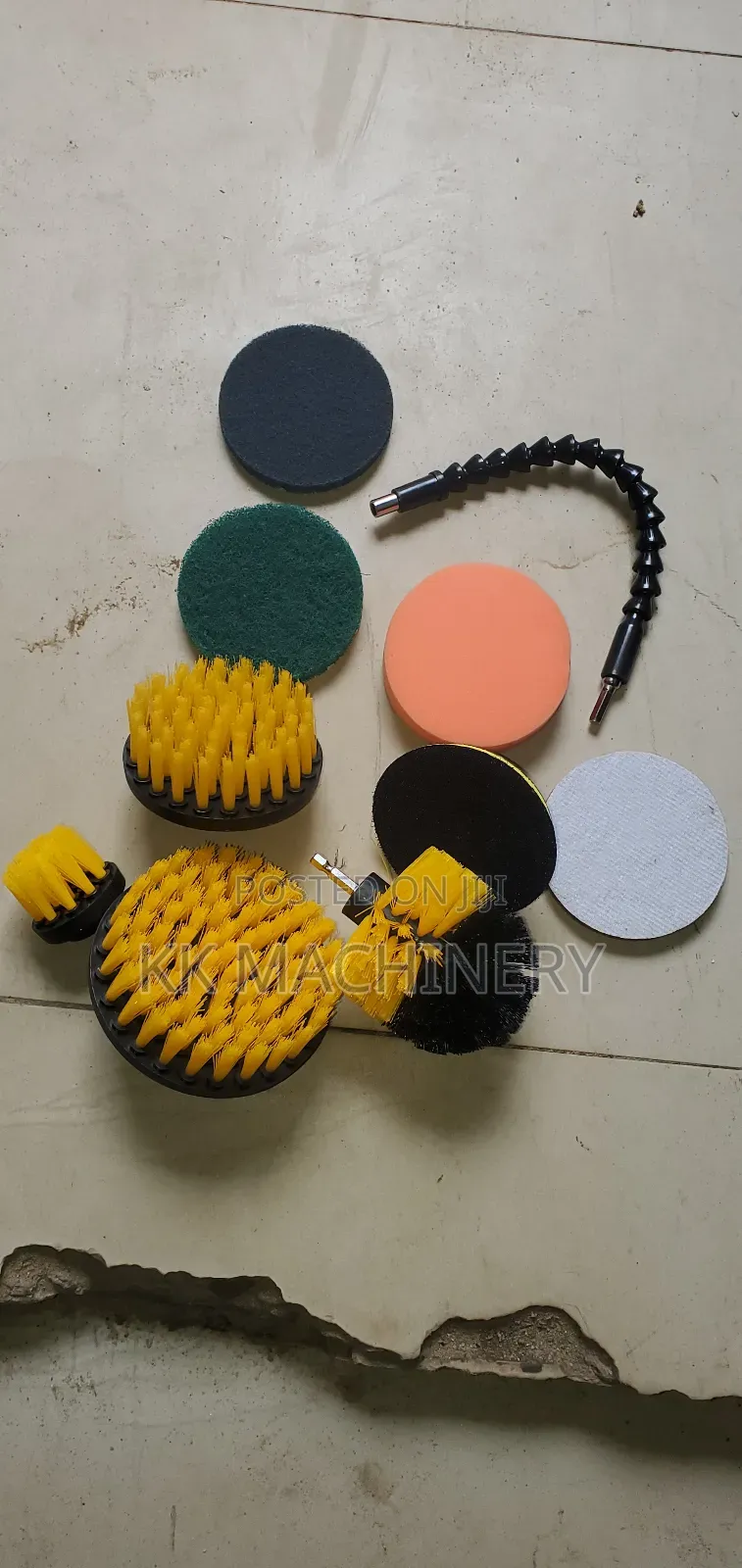 Drill Machine Brush for Washing of Sofa