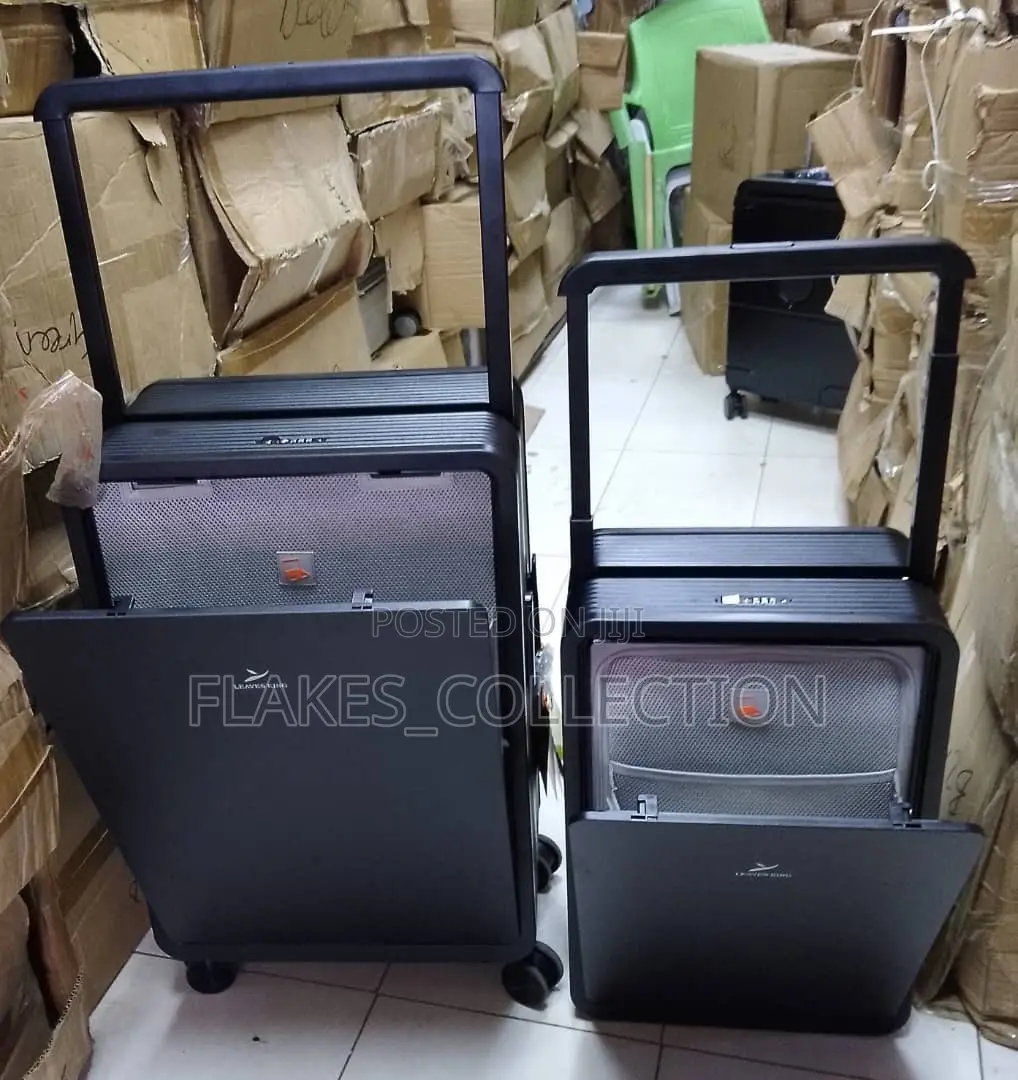 Leavesking Luxury Set of 2 Luggage Box With Laptop Space